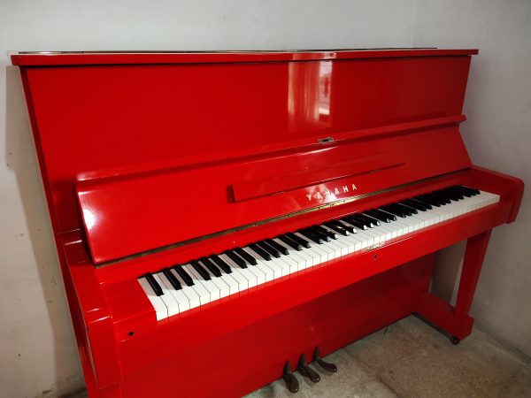 PIANO YAMAHA U1 NIPPON GAKKI RED